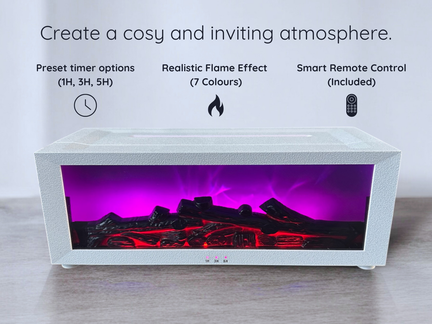 Fireplace Diffuser White