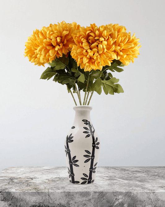 Mzuri Chrysanthemum – Gold (Pack of 6)