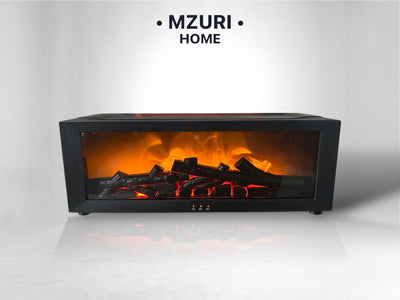 Fireplace Oil Diffuser Black