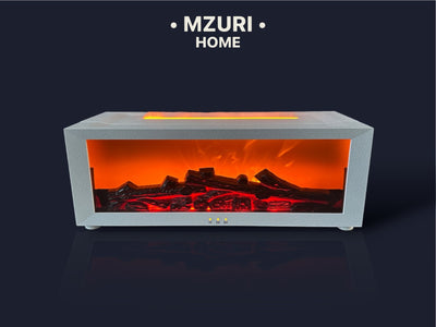Fireplace Oil Diffuser Black